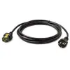 Image de Apc netshelter - cordon d'alimentation - verrouillable - 3m - c19 - cee/7 schuko