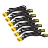 Image de Apc netshelter - kit cordon d'alimentation - verrouillable - 6 câbles - 1,22m