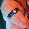 Image de Brassards EQUALIZER Breedwell Noir-Bleu XS