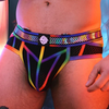 Image de Slip PURE PRIDE Breedwell Noir-Rainbow XXL
