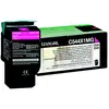 Image de Lexmark Toner original C544X (C544X1MG) à rendement extrêmement élevé - Magenta