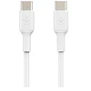 Image de Belkin cab003bt2mwh câble usb 2 m usb c blanc