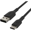 Image de Belkin CAB001BT0MBK, 0,15 m, USB A, USB C, Noir