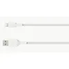 Image de Belkin CAA002BT1MWH, 1 m, Lightning, USB A, Mâle, Mâle, Blanc
