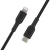 Image de Belkin CAA004BT1MBK, 1 m, Lightning, USB C, Mâle, Mâle, Noir