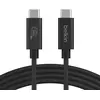 Image de Belkin INZ004BT2MBK, 2 m, USB C, USB C, USB4 Gen 2x2, 20 Gbit/s, Noir