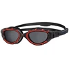 Image de Lunettes de natation polarisantes Zoggs Predator Flex Noir PETIT 461043-BKRD-PSM