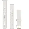 Image de Bracelet de montre à dégagement rapide Garmin Blanc 18 mm MAG7600953