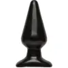Image de Butt Plug Smooth 12 x 6 cm Noir