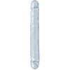 Image de Double Dildo Jelly Crystal 29 x 3.7 cm Bleu