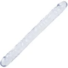 Image de Double Dildo Jelly Crystal transparent 44 x 4.3 cm