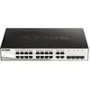 Image de D-Link DGS-1210-20, Géré, L2, Gigabit Ethernet (10/100/1000), Full duplex, Grille de montage, 1U