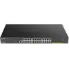 Image de D-Link DGS-1250-28XMP, Géré, L3, Gigabit Ethernet (10/100/1000), Full duplex, Connexion Ethernet, supportant l'alimentation via ce port (PoE), Grille