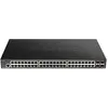 Image de D-Link DGS-1250-52XMP, Géré, L3, Aucun, Connexion Ethernet, supportant l'alimentation via ce port (PoE), Grille de montage