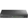 Image de D-Link DMS-1250-10SP/E, Géré, 2.5G Ethernet (100/1000/2500), Connexion Ethernet, supportant l'alimentation via ce port (PoE), Grille de montage