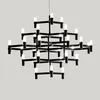 Image de Nemo - Suspension Crown - Noir - Verre sablé - Designer Jehs & Laub