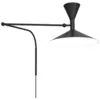Image de Nemo - Applique avec prise Le Corbusier - Noir - Aluminium - Designer Le Corbusier