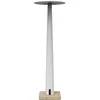 Image de Nemo - Lampe sans fil rechargeable Portofino - Blanc - Travertin - Designer Valerio Sommella