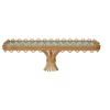 Image de Jonathan Adler - Console murale Riviera - Vert - Rotin - Designer Jonathan Adler