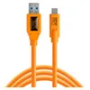 Image de Tether Tools TetherPro USB-C vers USB 3.0 4,60m orange