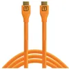 Image de Tether Tools TetherPro HDMI2.0 vers HDMI2.0 4.6m orange