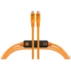 Image de TetherTools TetherPro Optima 10g câble USB-C droit vers droit 4,6m - Orange
