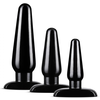Image de Kit de 3 Plugs Anal Adventures BASIC Noir