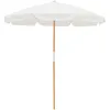 Image de BUSINESS & PLEASURE - Parasol Amalfi - Blanc - Bois lamellé-collé de récupération