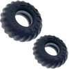 Image de Lot de 2 Anneaux péniens Silicone TRUCKT Oxballs Noirs