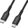 Image de OtterBox Fast Charge Cable, 2 m, USB C, USB C, USB 2.0, 0,48 Gbit/s, Noir 78-81357