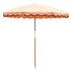 Image de BUSINESS & PLEASURE - Parasol Amalfi - Rose - Bois lamellé-collé de récupération
