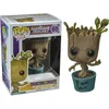 Image de Figurine - FUNKO - Dancing Groot Blue Exclu Pop - 10cm - Vinyl - Marvel en occasion ou reconditionné