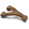 Image de Jouet poulet à mâcher pour chien Benebone Wishbone Marron L CY0371