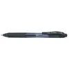 Image de Pentel Stylo roller rétractable EnerGel BL107 pointe moyenne (0,7 mm) avec zone de préhension - Encre Noire