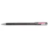 Image de Roller Pentel DualMetallic - encre gel - pointe large 1 mm - coloris noir + rouge metallique