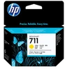 Image de Hp 711 pack de 3 cartouches d'encre designjet jaune, 29 ml