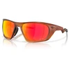 Image de Lunettes de soleil Oakley Lateralis Injecté Masculin Ambre Foncé Mat Prizm Ruby Taille unique 0OO9431-94311660