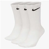 Image de Chaussettes de Fitness Nike Everyday Lightweight Crew homme 38 - 42 SX7676-100
