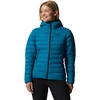 Image de Doudoune full zip femme Mountain Hardwear Deloro Down Bleu XS MAG7855926