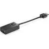 Image de HP Adaptateur de câble HDMI vers VGA, VGA (D-Sub), HDMI Type A (Standard), Mâle, Femelle, Noir, Maison X1B84AA#ABB
