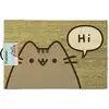 Image de Paillasson de Pusheen - Hi - pour Indifférent - multicolore Standard