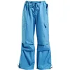 Image de Pantalon Cargo de Hell Bunny - Nickel Trousers - XS à M - pour Femme - bleu M