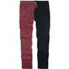 Image de Pantalon en toile Gothic de Banned Alternative - Pantalon Split - S à XXL - pour Homme - rouge/noir M