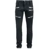 Image de Pantalon en toile Gothic de Heartless - Alihan Pant - W30L32 à W38L34 - pour Homme - noir W33L34