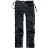 Image de Pantalon en toile Gothic de Vixxsin - Hudson Pants - W30L32 à W38L34 - pour Homme - noir W38L34