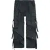 Image de Pantalon Cargo Gothic de Chemical Black - Dread Marshal - Pantalon Homme - W32L32 à W38L34 - pour Homme - noir W36L34