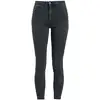 Image de Jean de Noisy May - Jean Skinny Callie HW - W25L30 à W34L34 - pour Femme - gris foncé W30L34