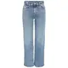 Image de Jean de Noisy May - NMYOLANDA NW WIDE JEANS AZ236LB NOOS - W25L30 à W32L32 - pour Femme - bleu W29L30