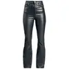 Image de Pantalon imitation cuir de Dr. Denim - Moxy Flare - XS à M - pour Femme - noir M
