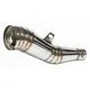 Image de Pot d'échappement inox Brazoline Moto Race Universel 50 mm